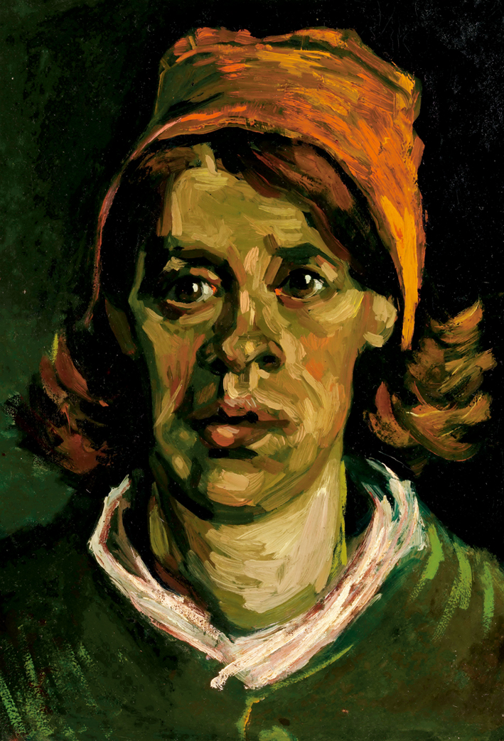  文森特·威廉·梵高  Vincent Willen Van Gogh —— 女人肖像 (6)